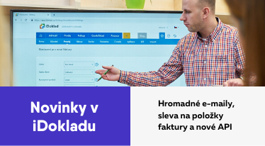 [Novinky] Sleva na položky faktury, hromadné e-maily a nové API