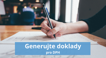 Co nastavit než začnete generovat doklady pro DPH