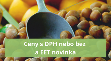 Ceny bez DPH na první pohled a pohodlnější EET. To jsou říjnové novinky