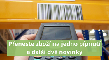 Čárové kódy, lepší orientace v čerpání API i propojení s dalšími bankami. Srpnové novinky urychlují práci v iDokladu